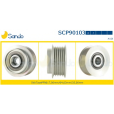 SCP90103.1 SANDO Ременный шкив, генератор