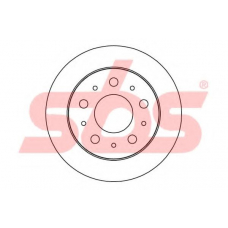 1815201945 S.b.s. Тормозной диск
