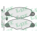 05P1140 LPR Комплект тормозных колодок, дисковый тормоз