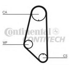 CT732 CONTITECH Ремень ГРМ