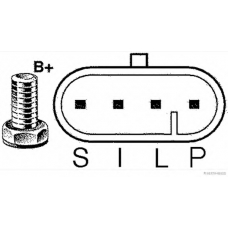 J5110407 HERTH+BUSS JAKOPARTS Генератор