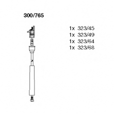 300/765 BREMI Комплект проводов зажигания