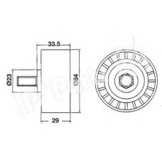 ITB-6W01 IPS Parts Устройство для натяжения ремня, ремень грм