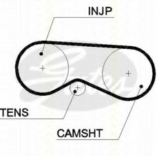 8645 5531xs TRISCAN Ремень ГРМ