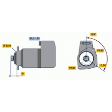 0 001 417 016 BOSCH Стартер