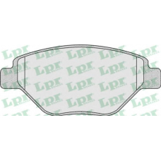 05P910 LPR Комплект тормозных колодок, дисковый тормоз