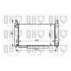 QME1001 QUINTON HAZELL Модуль охлаждения