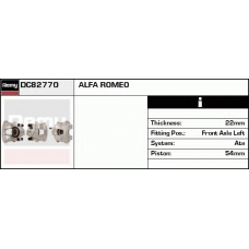 DC82770 DELCO REMY Тормозной суппорт