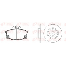 8146.01 REMSA Комплект тормозов, дисковый тормозной механизм