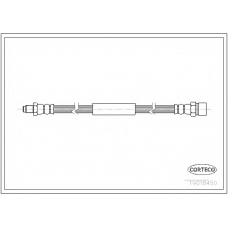 19018450 CORTECO Тормозной шланг