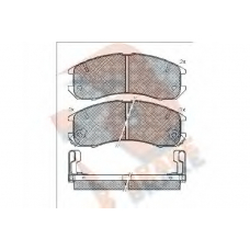 RB0795 R BRAKE Комплект тормозных колодок, дисковый тормоз