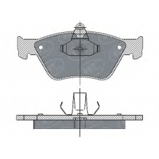 SP 285 PR SCT Комплект тормозных колодок, дисковый тормоз