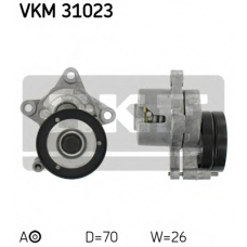 VKM 31023 SKF Натяжной ролик, поликлиновой  ремень