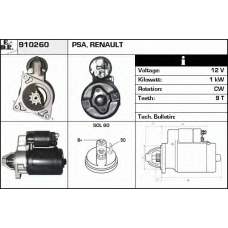910260 EDR Стартер