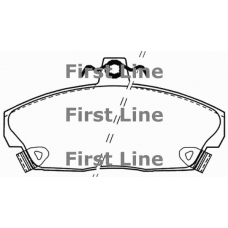 FBP3032 FIRST LINE Комплект тормозных колодок, дисковый тормоз