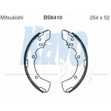 BS-6410 KAVO PARTS Комплект тормозных колодок