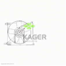 32-2278 KAGER Вентилятор, охлаждение двигателя
