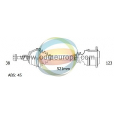 18-213131 ODM-MULTIPARTS Приводной вал