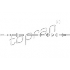 111 790 TOPRAN Трос, управление сцеплением