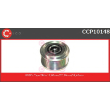 CCP10148 CASCO Ременный шкив, генератор