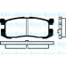 BP-4538 KAVO PARTS Комплект тормозных колодок, дисковый тормоз