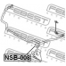 NSB-008 FEBEST Опора, стабилизатор