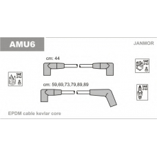 AMU6 JANMOR Комплект проводов зажигания