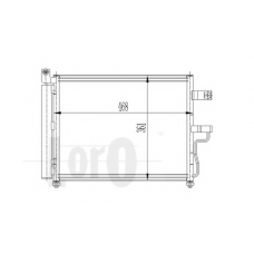 019-016-0006 LORO Конденсатор, кондиционер