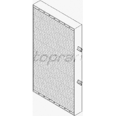 207 035 TOPRAN Фильтр, воздух во внутренном пространстве