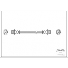 19030320 CORTECO Тормозной шланг