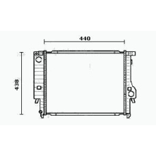 RM0683 EQUAL QUALITY Радиатор, охлаждение двигателя