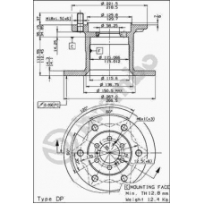 08.5374.10 BREMBO Тормозной диск