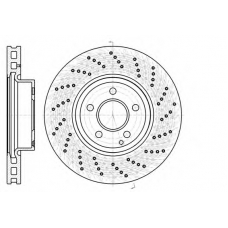 61185.10 REMSA Тормозной диск