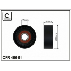 466-91 CAFFARO Натяжной ролик, поликлиновой  ремень