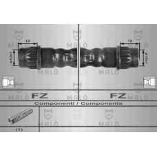 8573 Malo Тормозной шланг