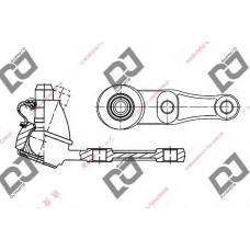 DB1166 DJ PARTS Несущий / направляющий шарнир