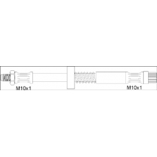 G1901.33 WOKING Тормозной шланг