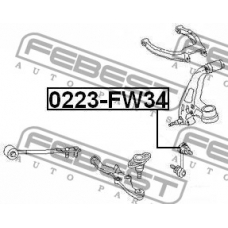 0223-FW34 FEBEST Тяга / стойка, стабилизатор
