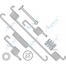 KIT723 APEC Комплектующие, тормозная колодка