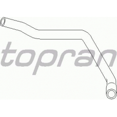 102 869 TOPRAN Шланг радиатора