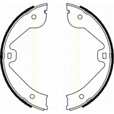 8100 10022 TRISCAN Комплект тормозных колодок; Комплект тормозных кол
