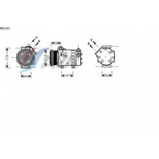 PEK333 AVA Компрессор, кондиционер