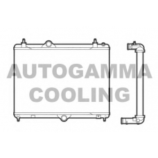 105987 AUTOGAMMA Радиатор, охлаждение двигателя