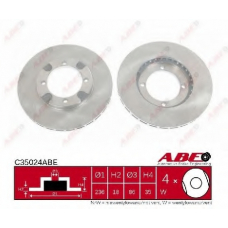 C35024ABE ABE Тормозной диск