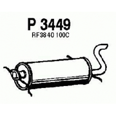 P3449 FENNO Глушитель выхлопных газов конечный