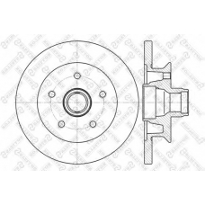 6020-4727-SX STELLOX Тормозной диск