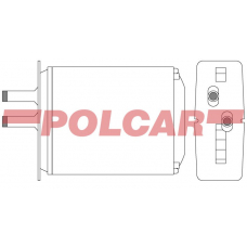 3017N8-2 POLCAR Nagrzewnice