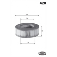 LFAF333 LUCAS FILTERS Воздушный фильтр