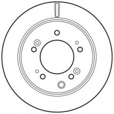 562773JC JURID Тормозной диск