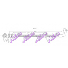 H5675 Brovex-Nelson Тормозной шланг